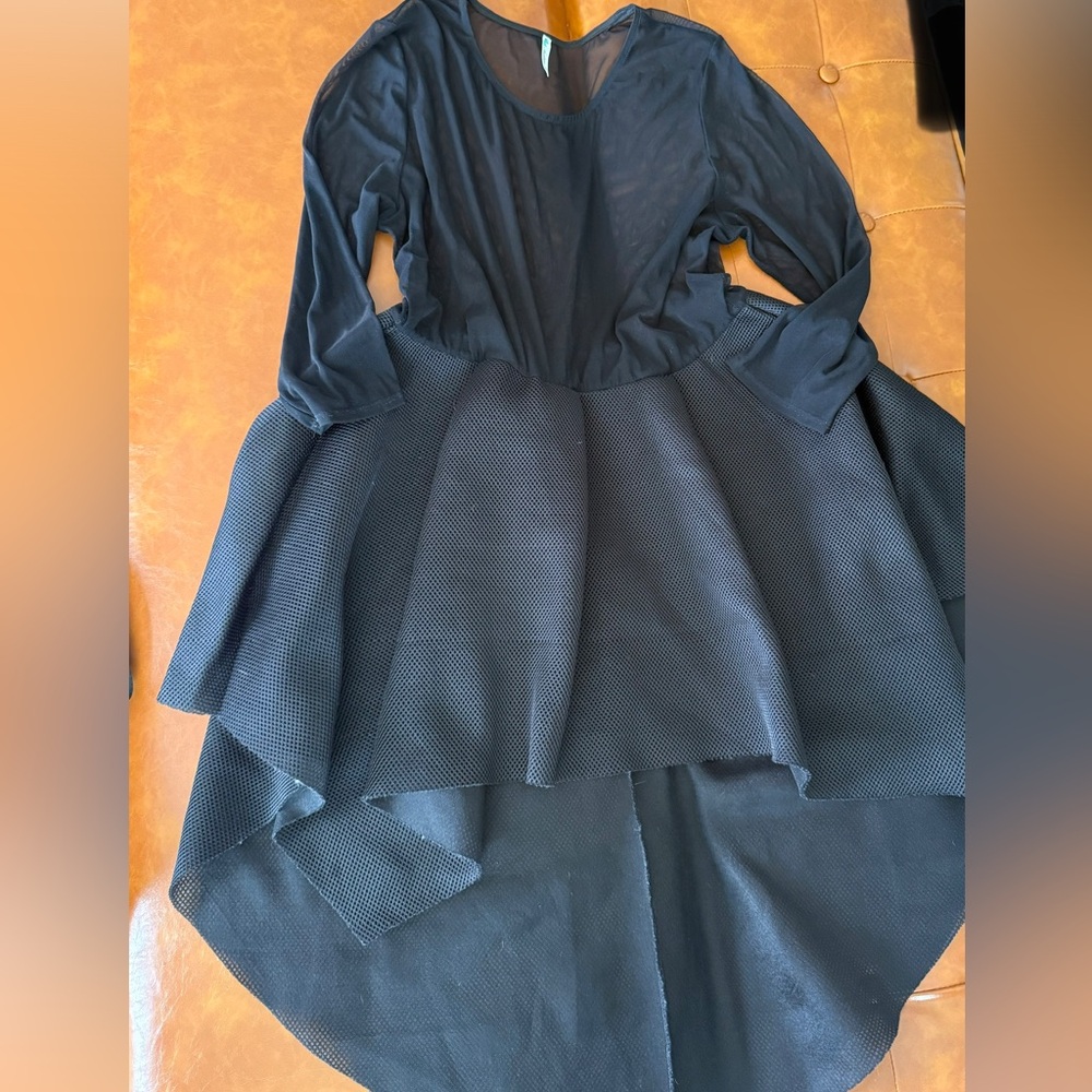 Auditions Black High-Low Women's Dress